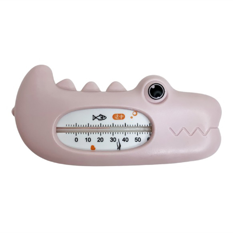 Игрушка-термометр для ванной "Крокодил" MGZ-1107(Pink)