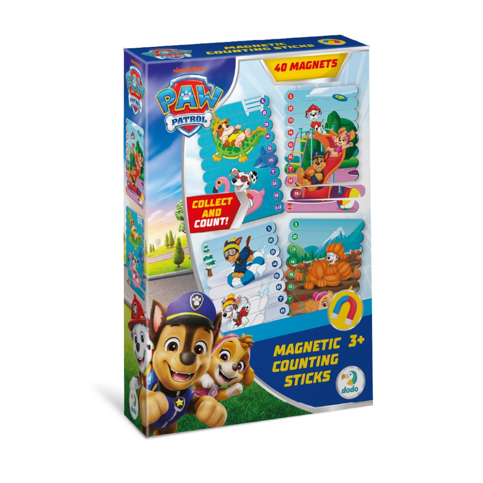Магнитные палочки для счета "Paw Patrol: Сезоны" 200655, 40 магнитных элементов
