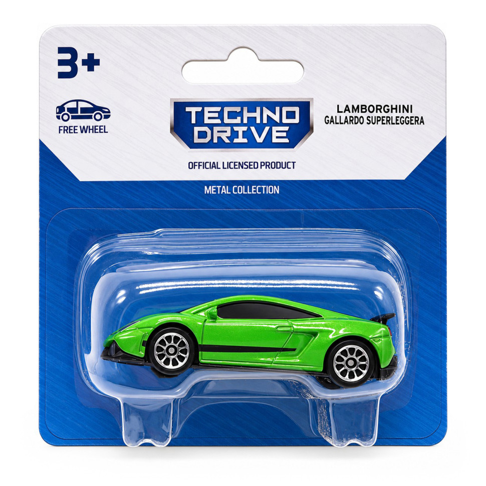 Детская минимодель Lamborghini Gallardo Superleggera 250438US2-16 серии Street Racers S3