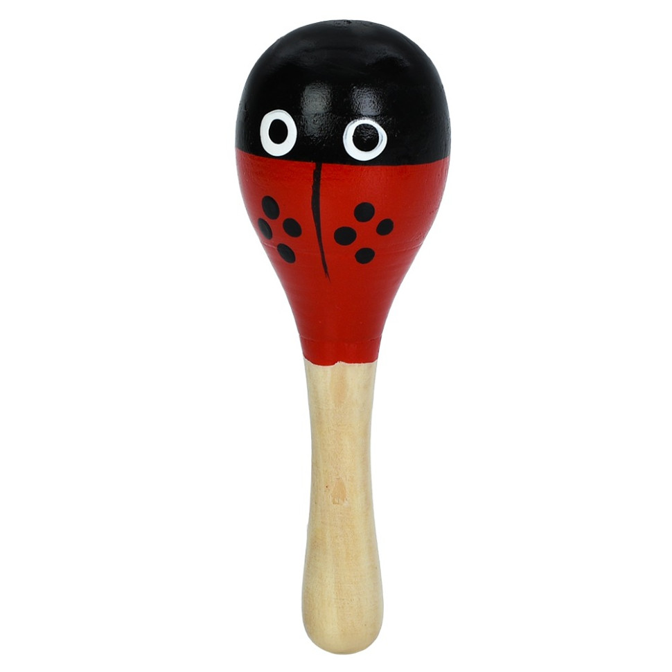 Деревянная детская игрушка "Маракас" MD 0029(Black) 20х6х6 см