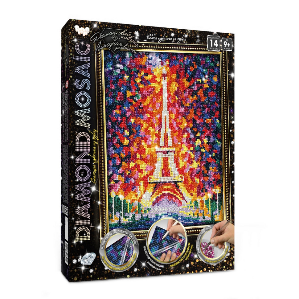 Набор креативного творчества "DIAMOND MOSAIC" Danko Toys DM-03-07