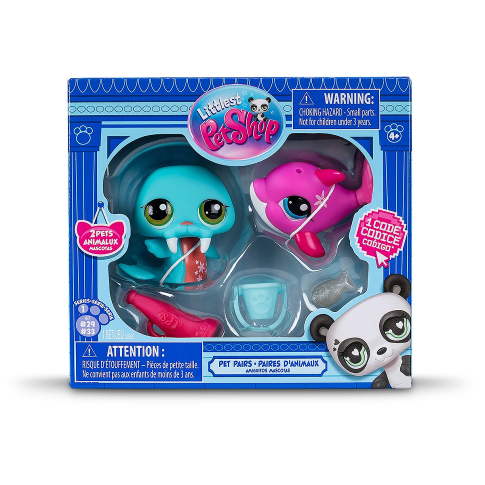Игровой набор "Фантастические Трюки" Littlest Pet Shop 00508 аксессуары и 2 фигурки
