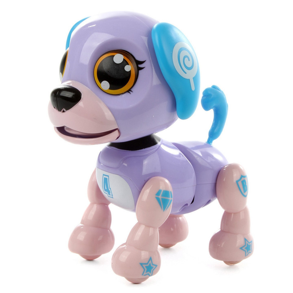 УЦЕНКА!!! Интерактивная игрушка Смышленый питомец "Щенок" DISON E5599-7(Violet)-UC Фиолетовый