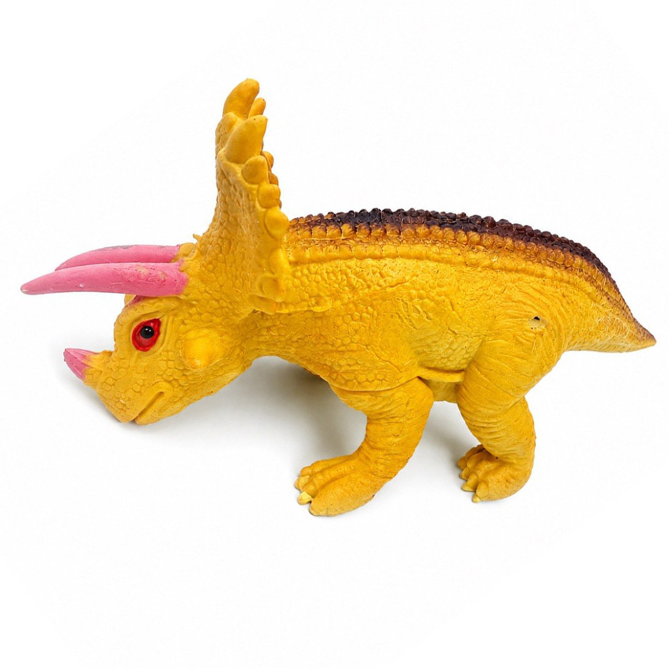 Детская антистресс-игрушка "Динозавр" 7209(Yellow) размер 18 см
