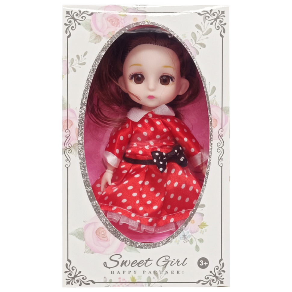 Детская кукла "Fashion Sweet Girl" 3396-144 Красный
