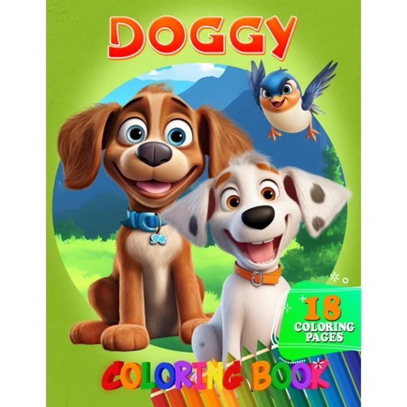 Раскраска для детей Doggy А05122409 формат А4