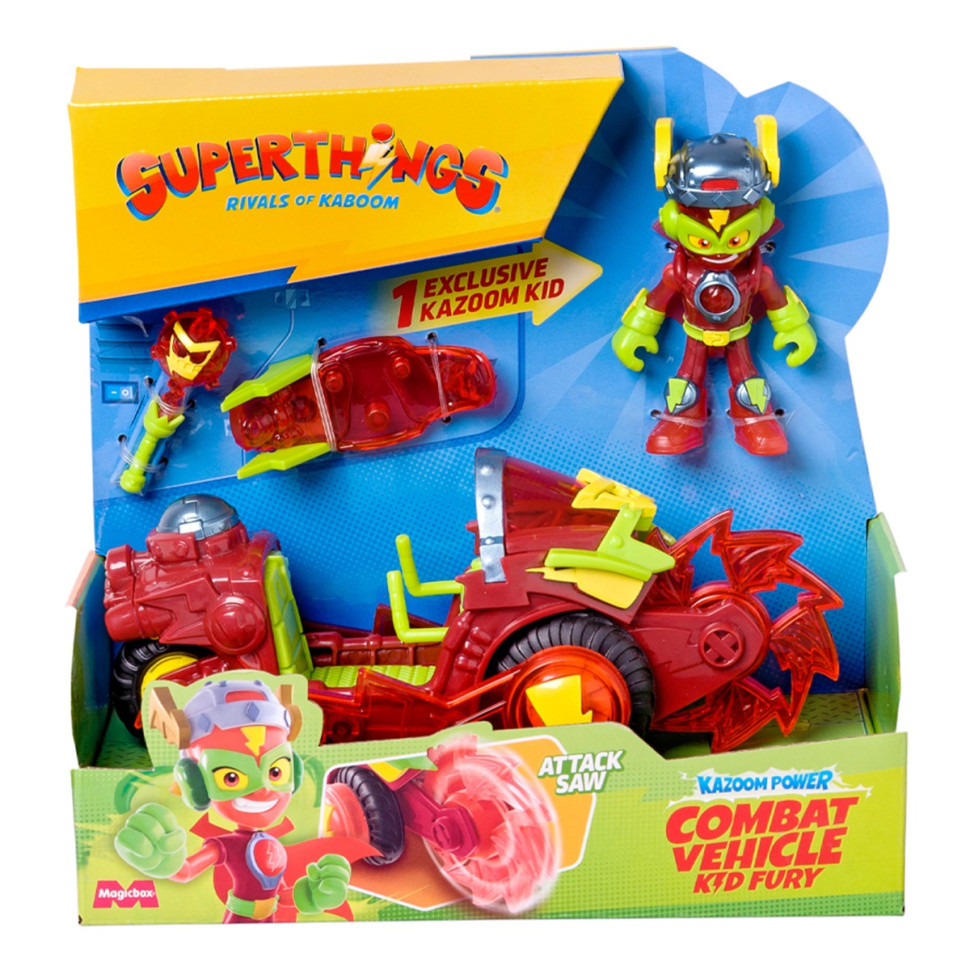 Детский игровой набор "Кид Фьюри" SuperThings PSTSP116IN210 серии "Combat Vehicles" 