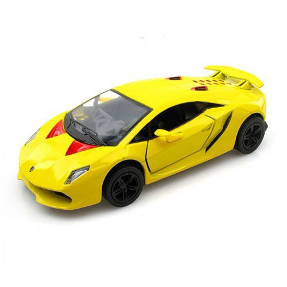 Модель легковая KT5359W LAMBORGHINI SESTO ELEMENTO Желтый