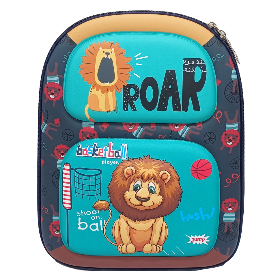 Рюкзак детский "Basketball player" N941(Brown) 1 отделение, застежка-молния