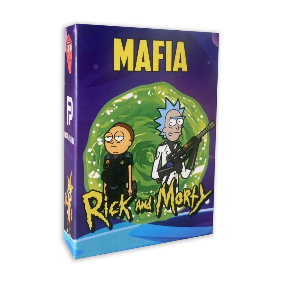 Настольная игра "Мафия "Рик и Морти" PLR-0037