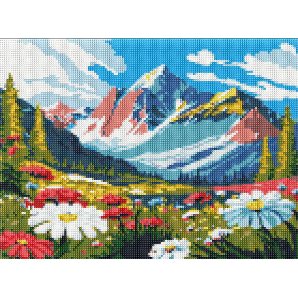 Алмазная мозаика "Контрасты природы" ©art_selena_ua AMO8136, 30х40 см 