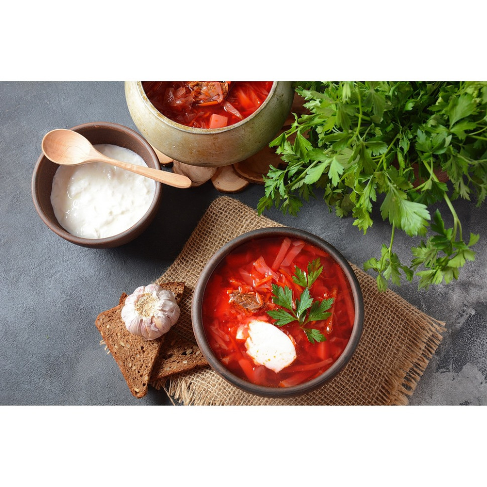 Алмазная мозаика "Вкусы традиций" HEG87062 30х40 см 