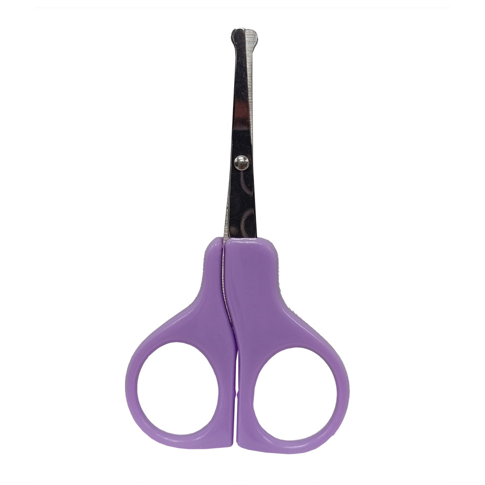 Ножницы маникюрные безопасные MGZ-0715(Violet) фиолетовый