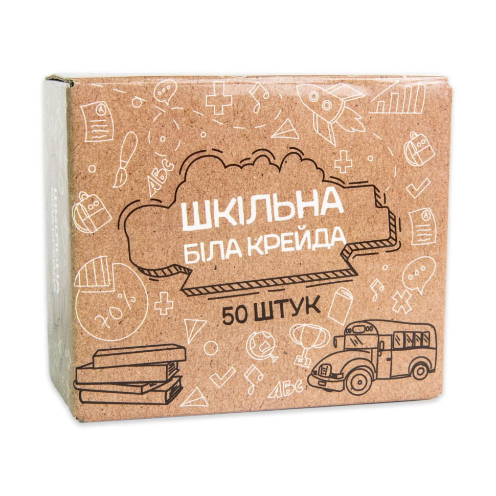 Большой набор "Школьный мел" 50133 в наборе 50 штук 
