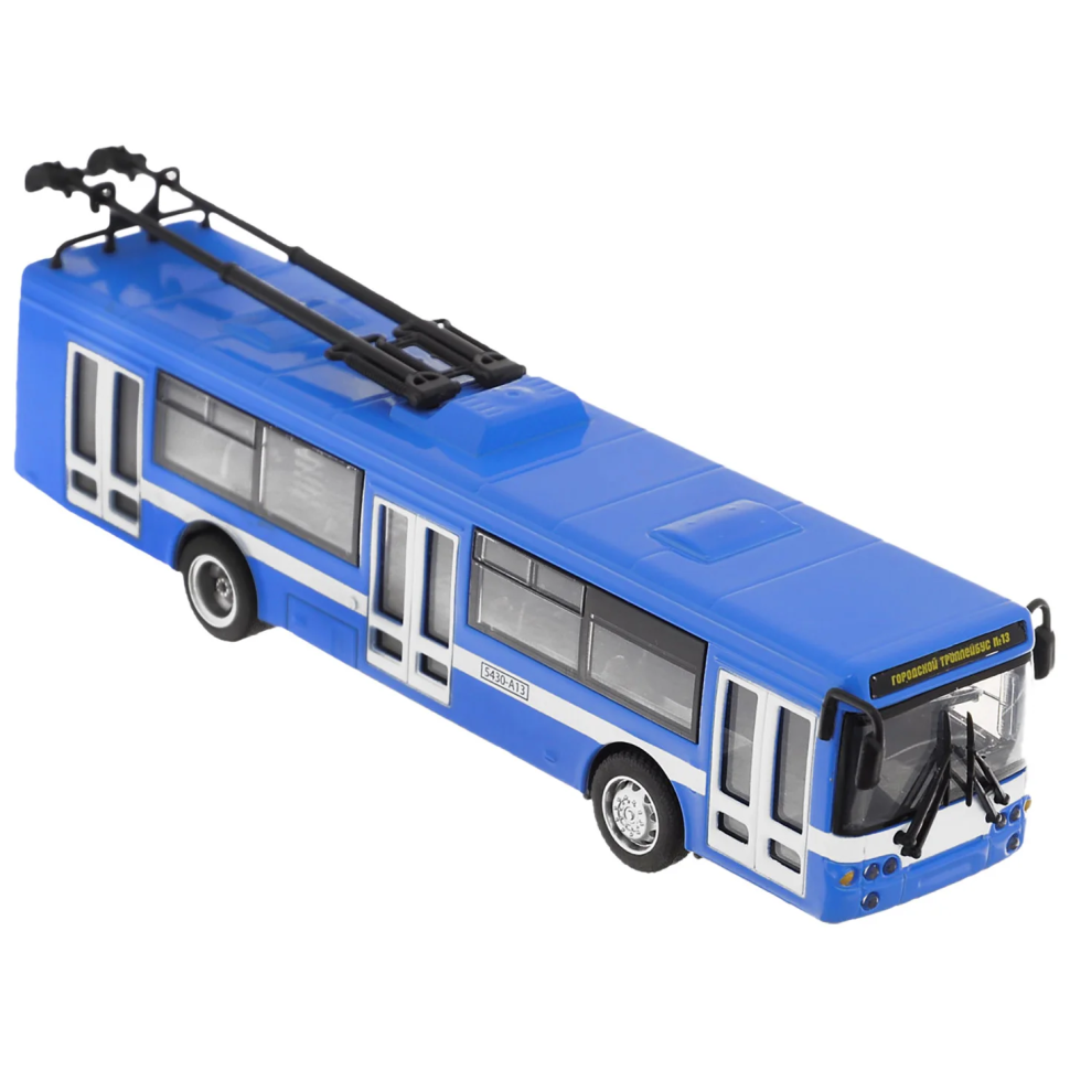 Троллейбус 6407B "Автопарк" 1:72  металлический Синий