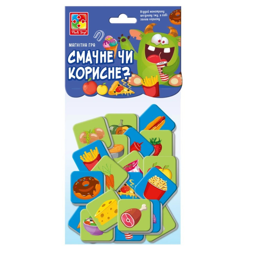 Детская развивающая игра "Вкусное или полезное?" VT5900-06