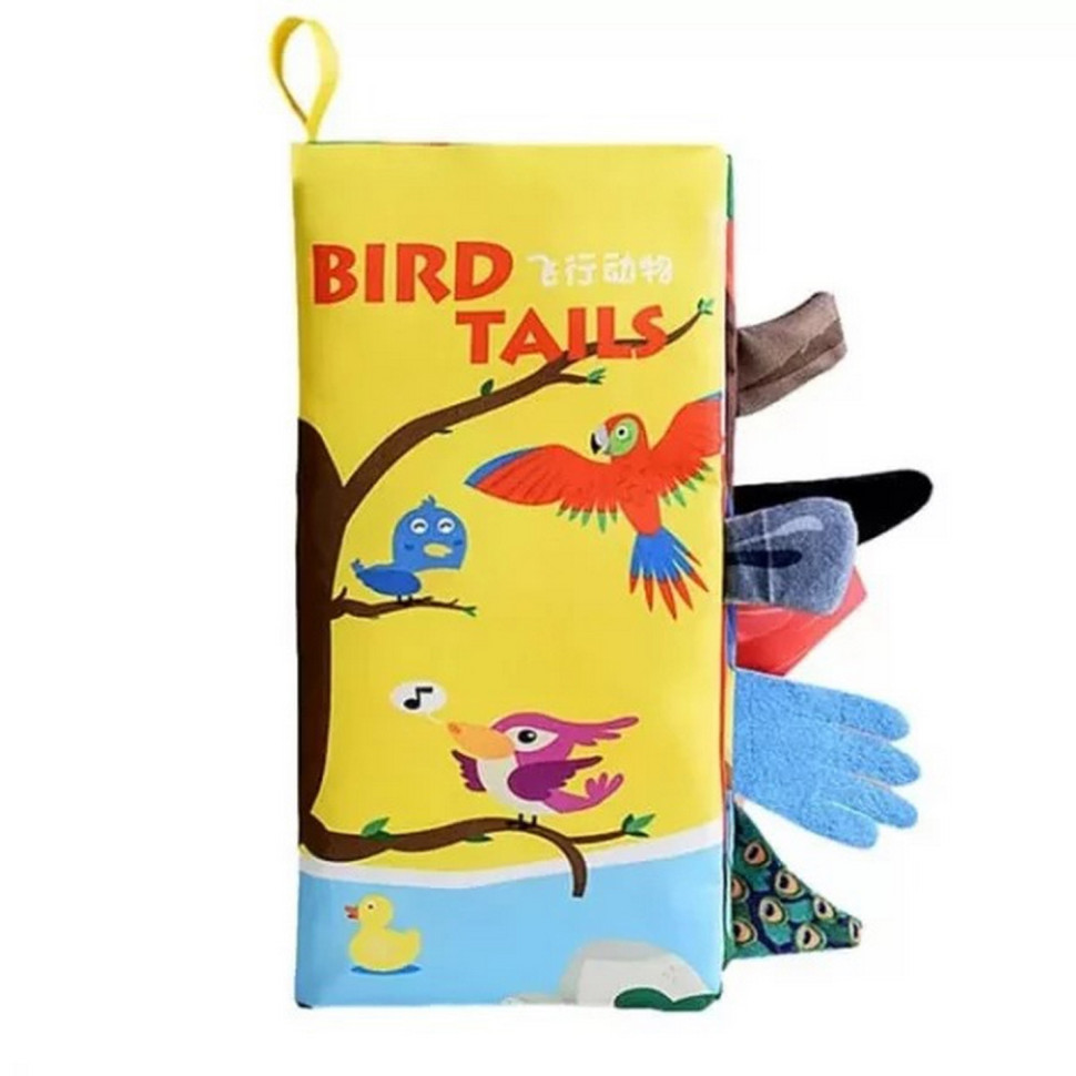 Мягкая книга-шуршалка Kids Melody 6626 Птицы