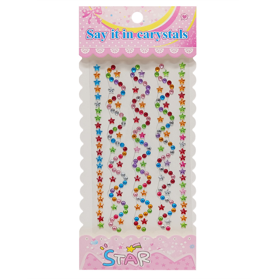 Наклейки декоративные XY-005-11 для авто, ноутбуков, телефонов