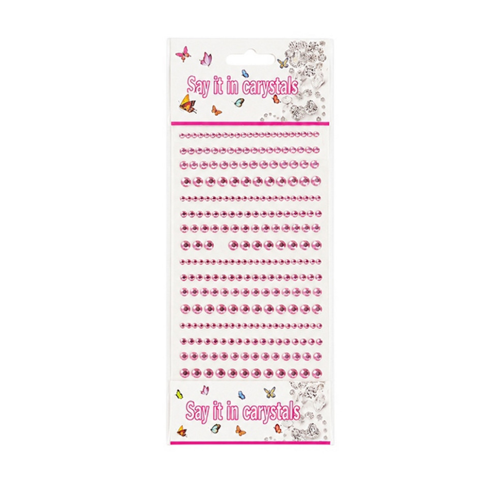 Наклейки декоративные XY-020(Pink) для авто, ноутбуков, телефонов 