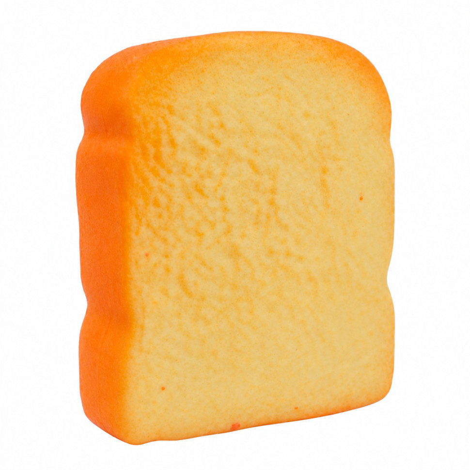 Детская игрушка сквиш-антистресс "Хлеб тост" SQ-BREAD размер 6,5х1,5х8,5 см