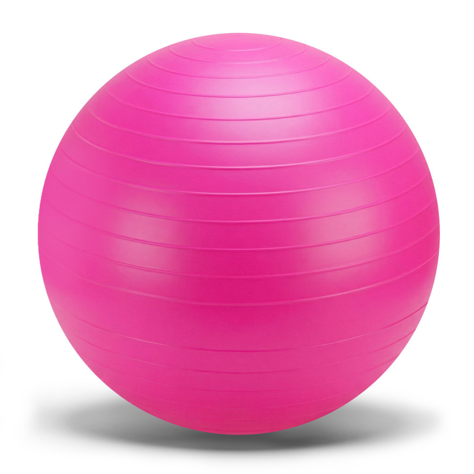 Мяч для фитнеса B7510(Pink) диаметр 75 см, 1000 грамм, в пакете