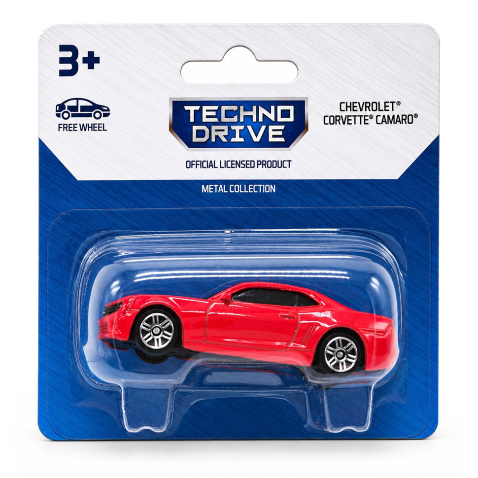 Детская минимодель Chevrolet Camaro 250438US2-21 серии Street Racers S3