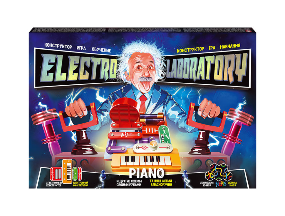 Электронный конструктор "Electro Laboratory. Radio+Piano" Danko Toys ELab-01-03 Piano