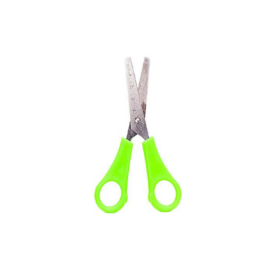 Детские ножницы цветные "C" COLOR-IT 508, 13 см Зеленый