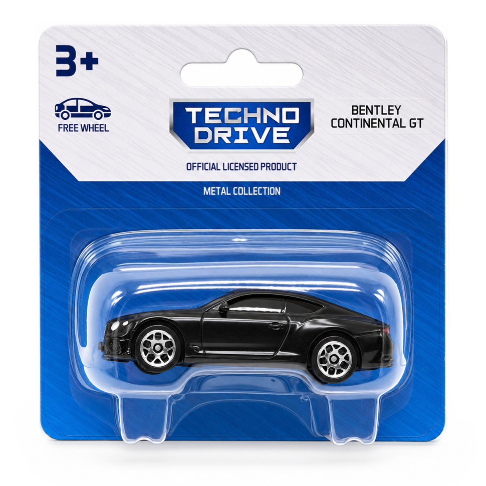Детская минимодель Bentley Continental GT 250438US2-6 серии Street Racers S3