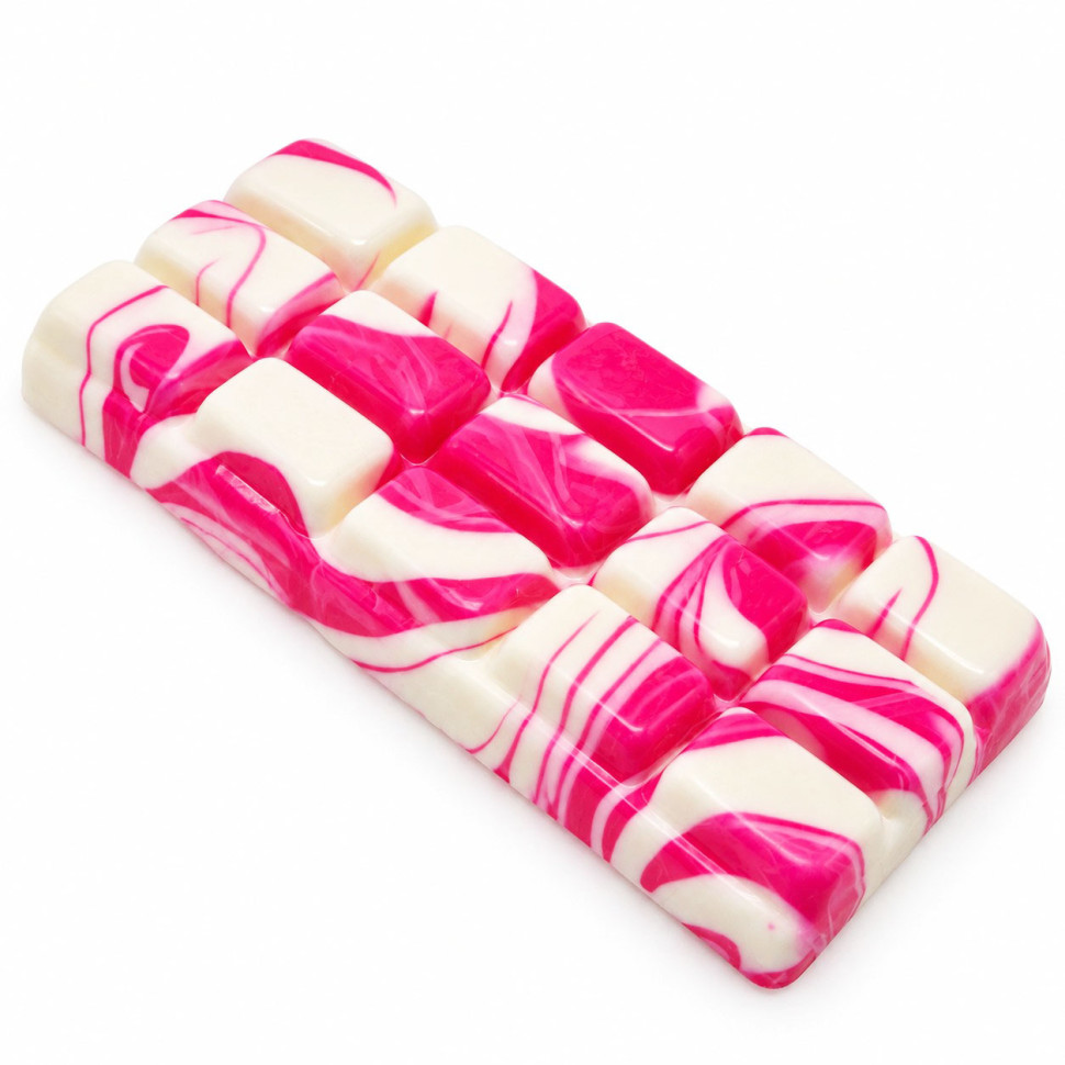 Детский сквиш-антистресс Шоколад мраморный SQCHOKO-113-Pink размер 15,7х7х1,7 см