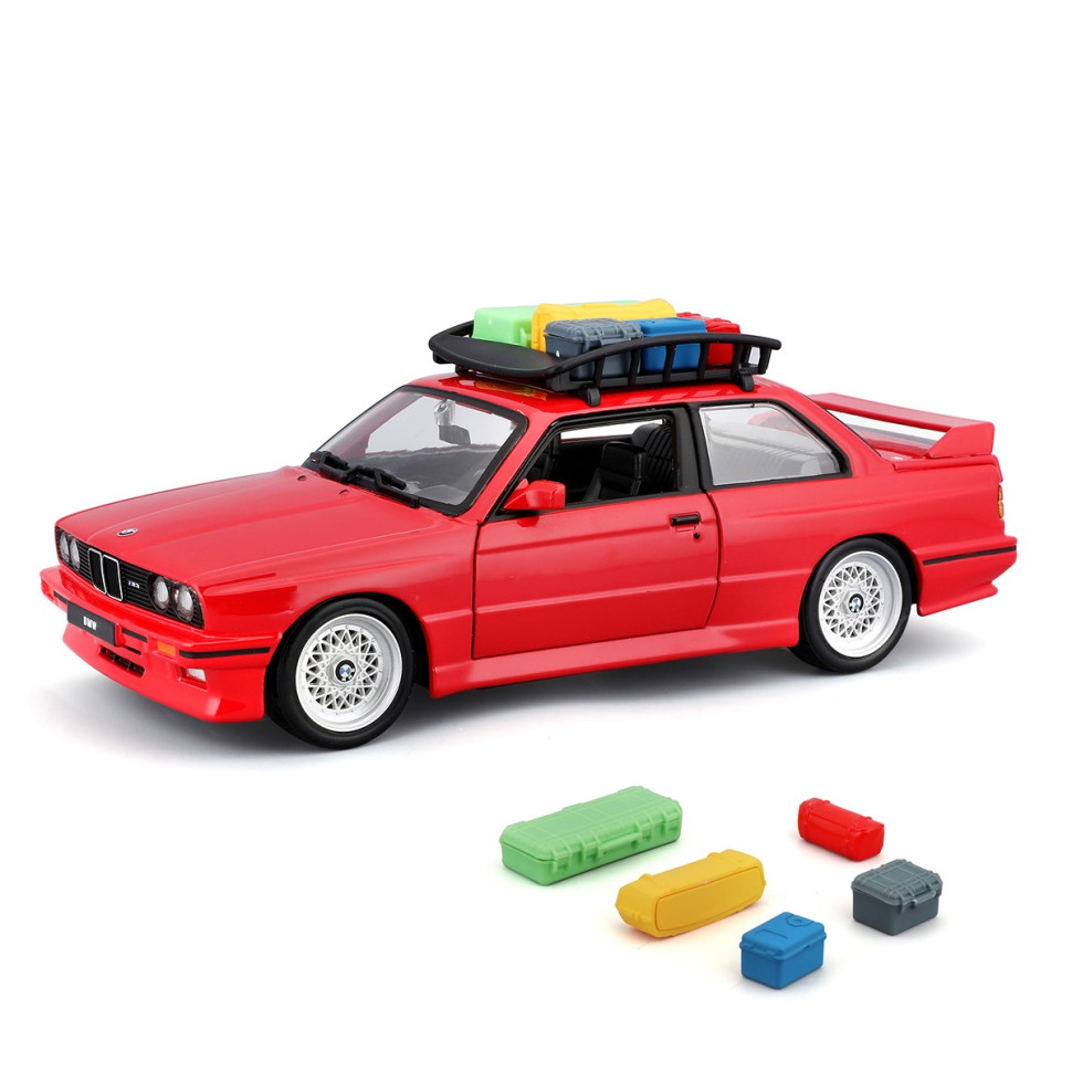 Детская автомобильная модель "BMW M3 Eurotrek (1988)" 18-23014, масштаб 1:24