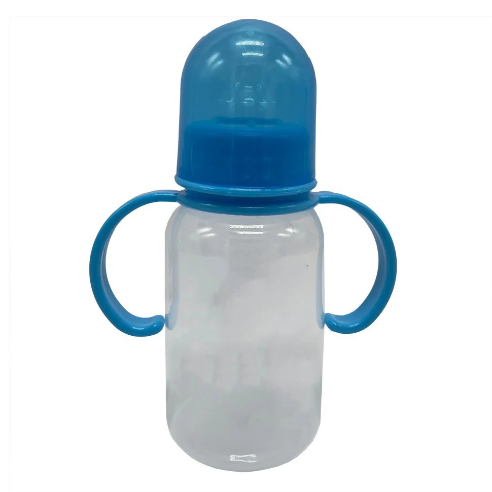 Бутылочка для кормления с ручками MGZ-0205(Blue) 150 мл