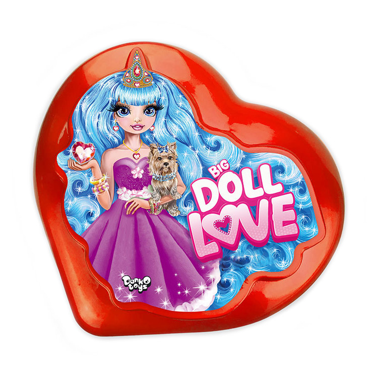 Набор креативного творчества "Big Doll Love" BDL-01-01 Красный