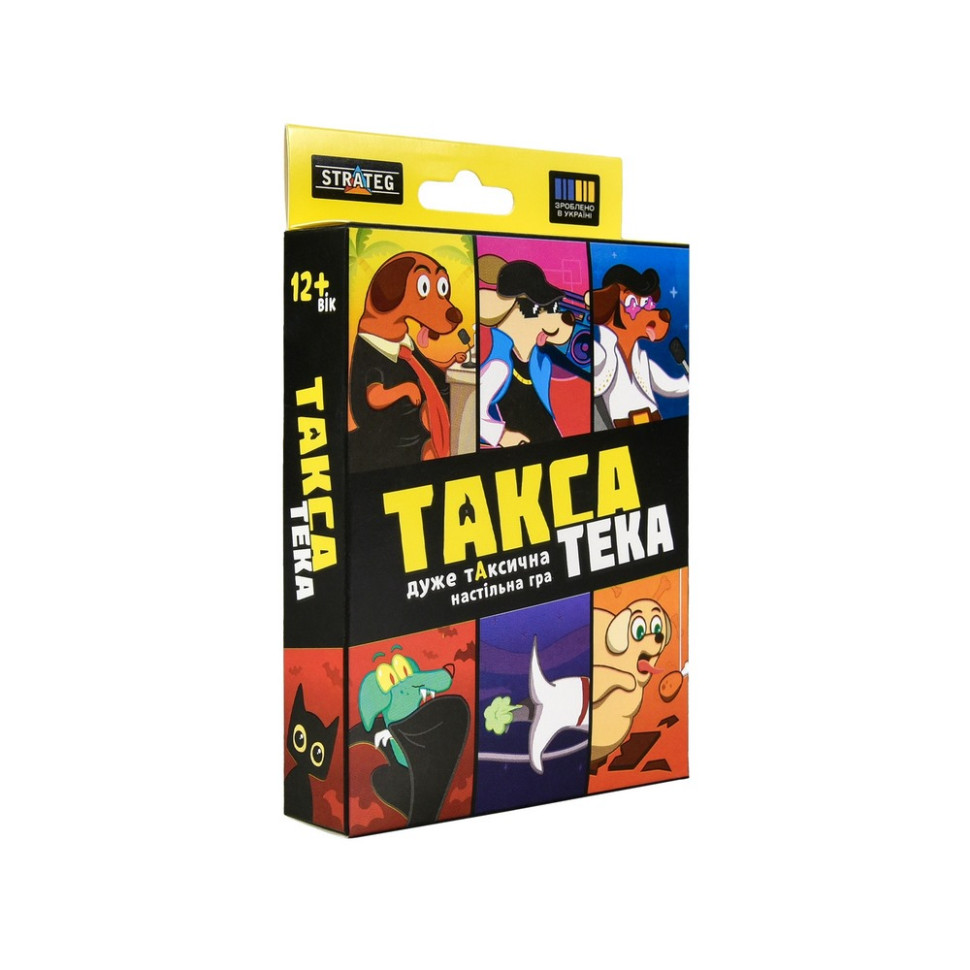 Карточная игра "Такса-Тека" 30941, 36 карточек, инструкция