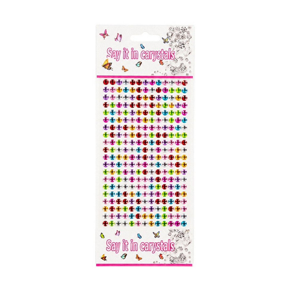 Наклейки декоративные XY-003(Multi-Color) для авто, ноутбуков, телефонов 