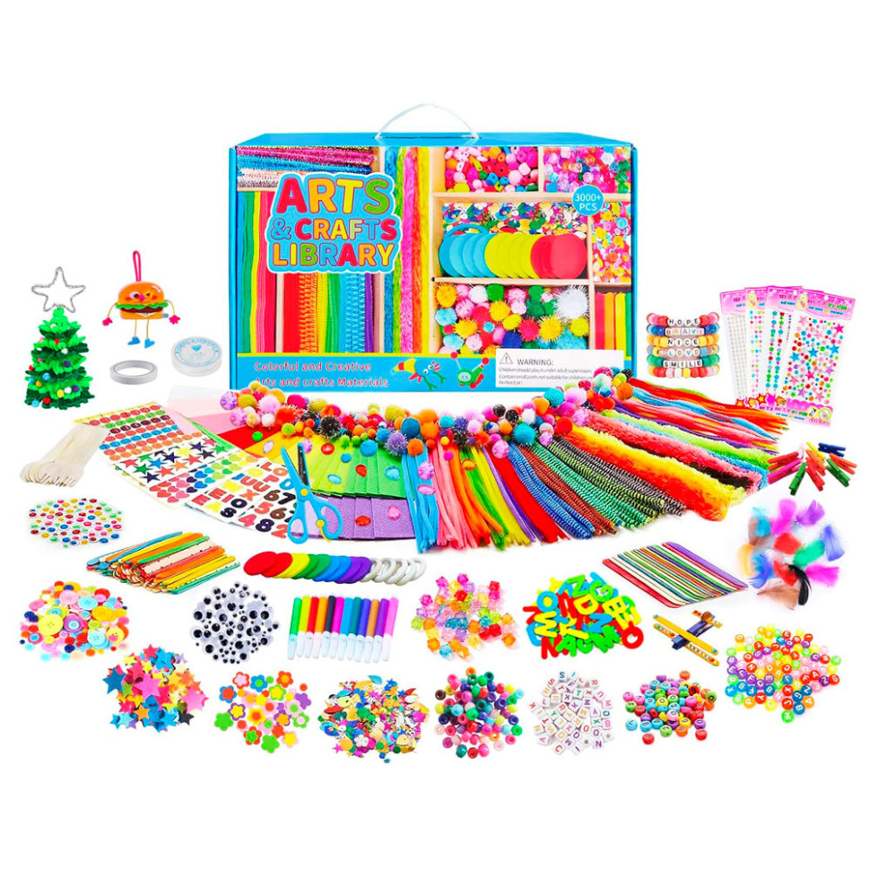 Набор для творчества Arts & Craft Library FG24031101A 3000 деталей для рукоделия