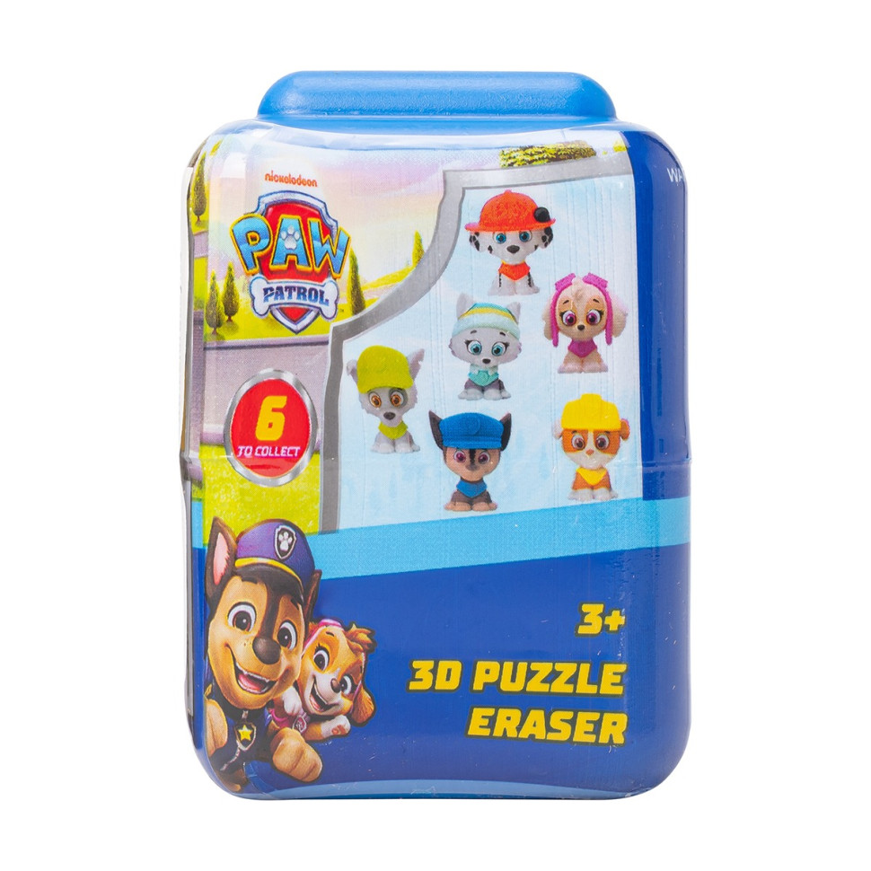 Коллекционный ластик-пазл "Щенячий патруль" HTI 1816016 серии "Puzzle Palz"