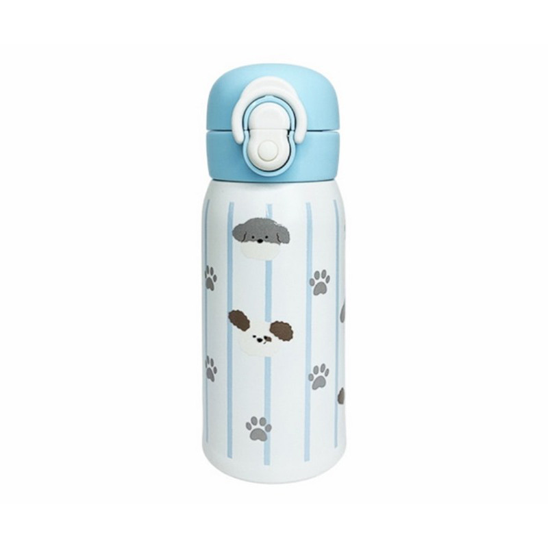 Детский термос-поилка MGZ-0334(Blue) голубой, 350 мл