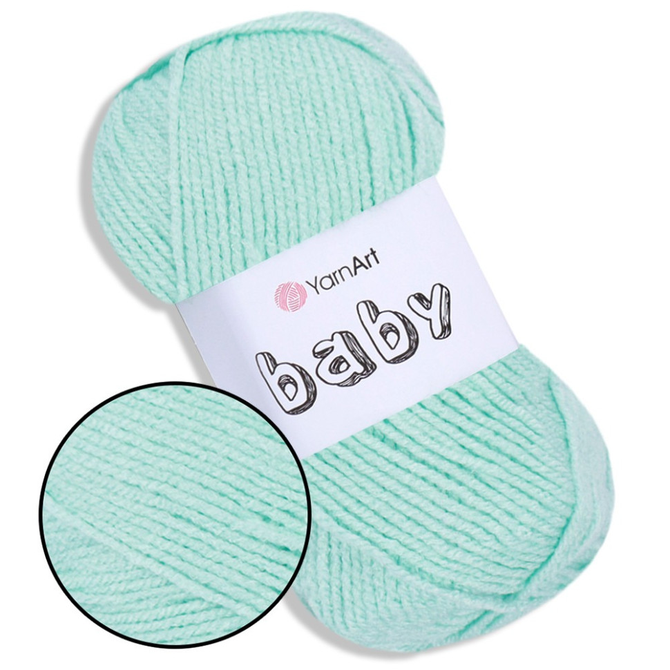 Пряжа для игрушек Baby YA150-50 акрил, 50 грамм, 150 м, в ассортименте
