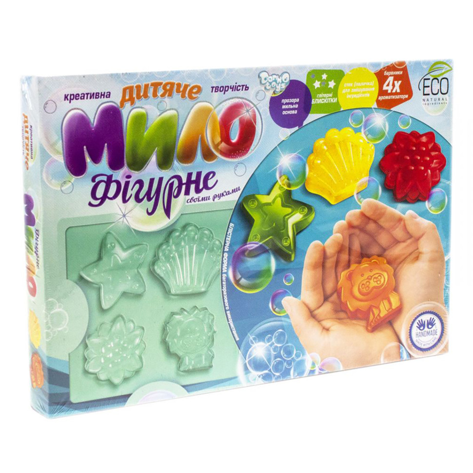 Комплект креативного творчества "Фигурное мыло" DFM-01-01-03U УКР DFM-01-03U