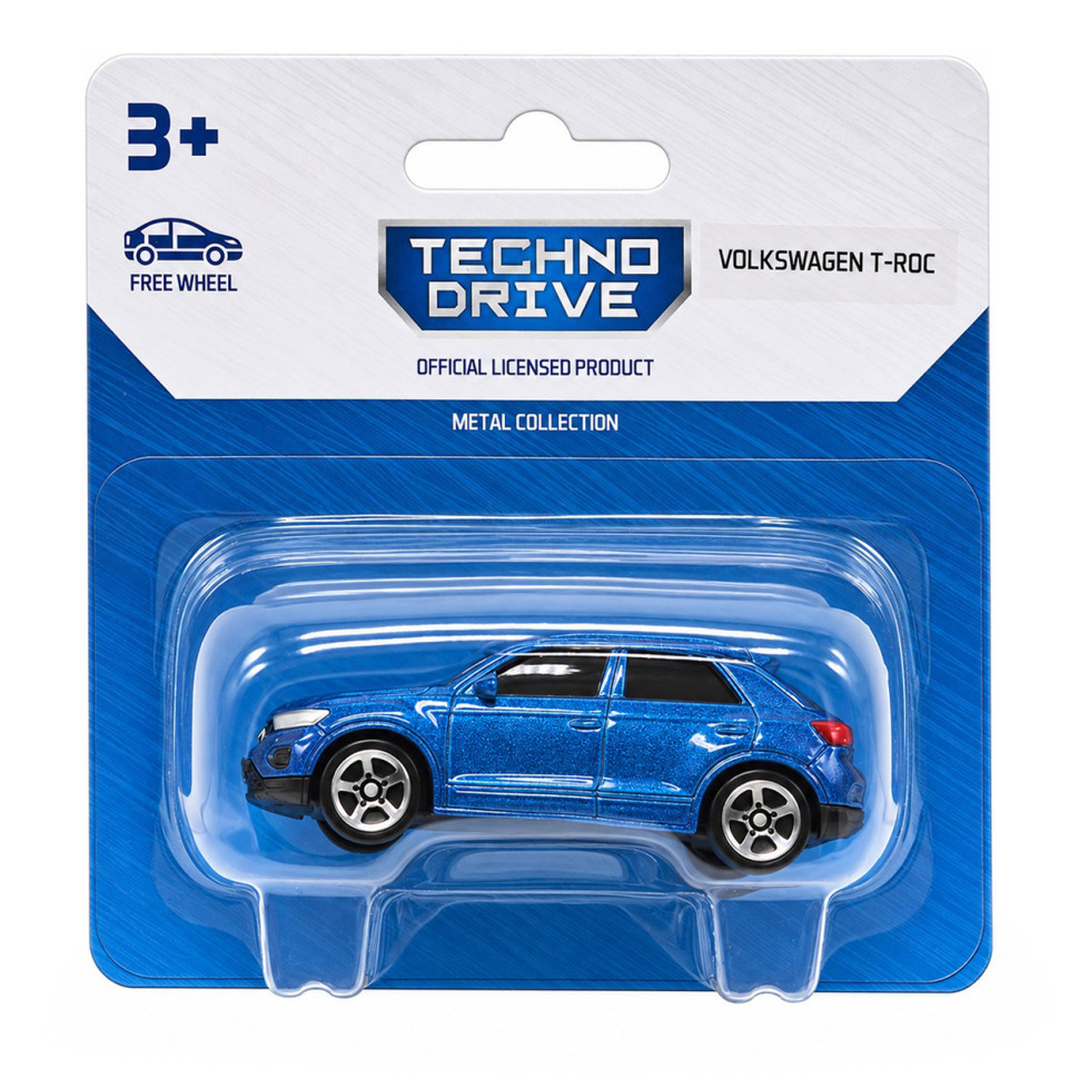 Детская минимодель Volkswagen T-Roc 250438US2-15 серии Street Racers S3