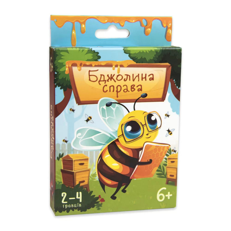 Карточная настольная игра «Пчелиное дело» 30785 на украинском языке 42 карточки