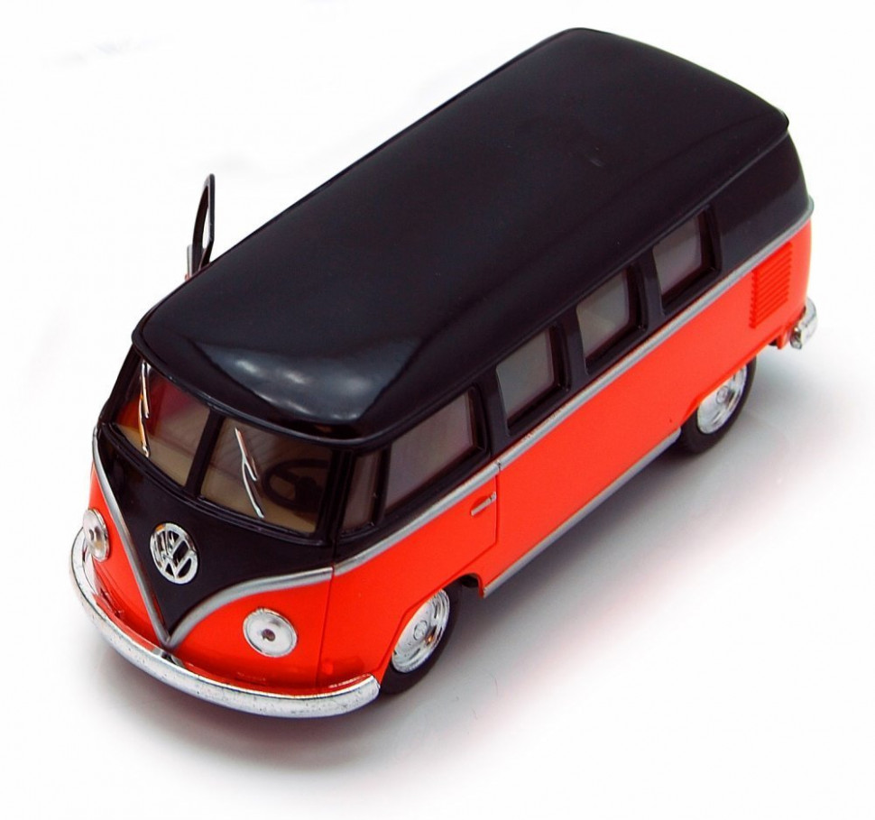 Модель автобус KT5376W Volkswagen T2 BUS Красный