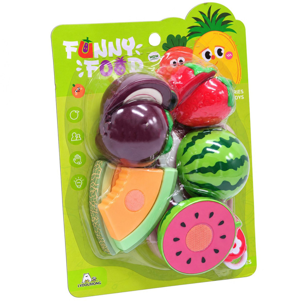 Игровой набор продуктов на липучке Funny Food 228R5-8 с ножом и досточкой