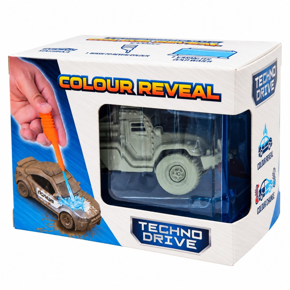 Игровой набор Colour Reveal Мини-модель Измени Цвет SK-S13KS-6 пластиковый бокс, пипетка