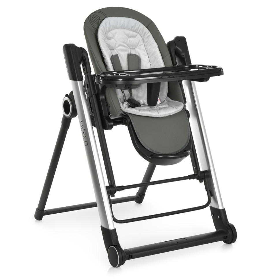 Мультифункциональный стульчик для кормления DEBUT ME 1102 Dark Gray