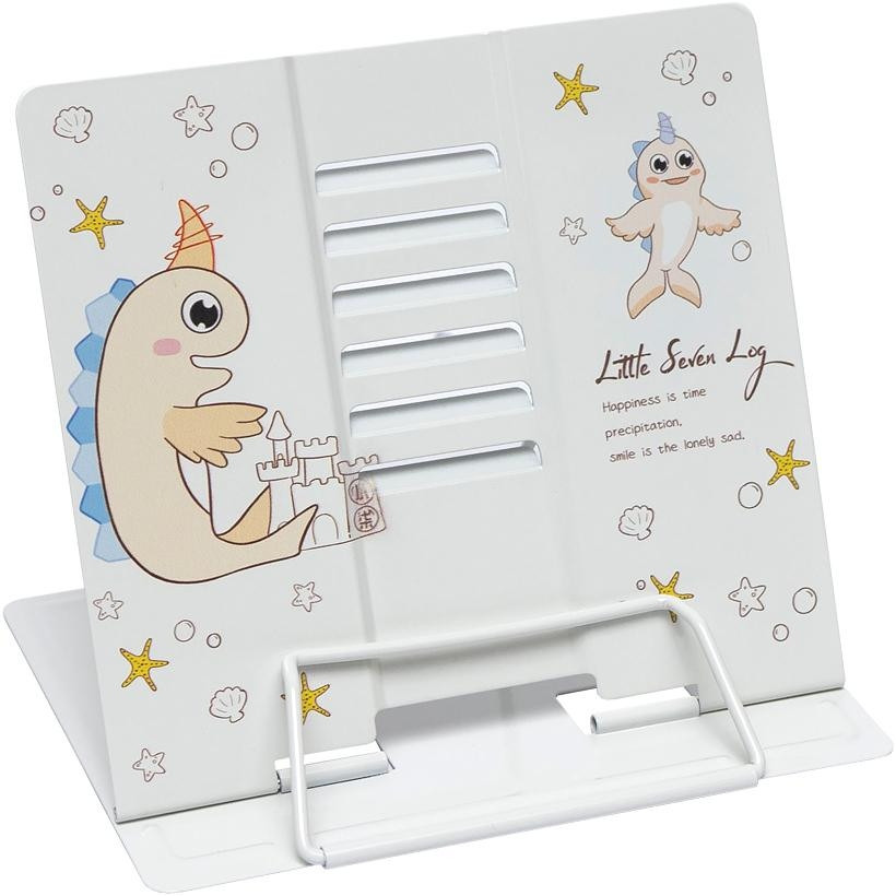 Подставка для книг "Little Seven log" LTS-8183(White) металлическая