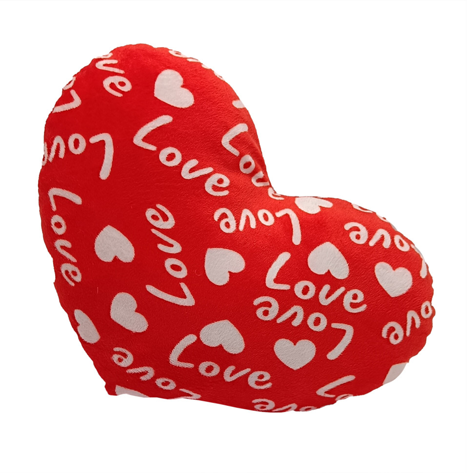 Детская мягконабивная игрушка "Сердце LOVE" HL-M 25 см