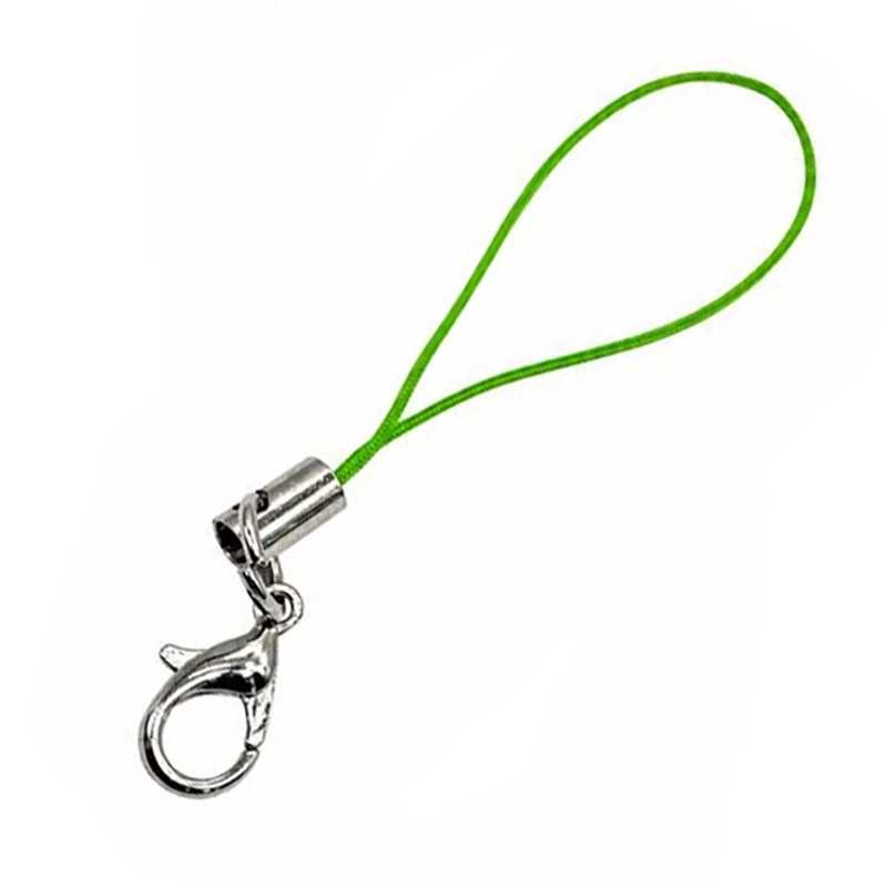 Заготовка для брелка "Текстильный шнурок" LD-297-15 с карабином 62 мм