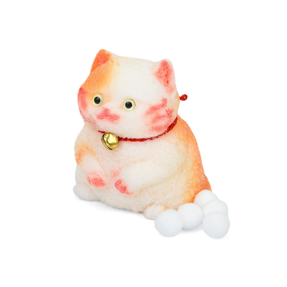 Детская антистресс-игрушка "Кошечка" MS 4764(Orange-2) размер 9 см